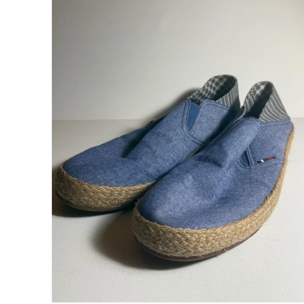 Ben Sherman Prill Heel Slip BNMS19001 Mens Blue Canvas Lifestyle Sneakers Sz 10